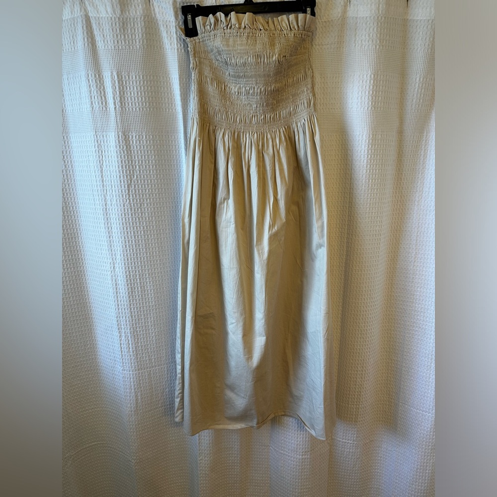 h & m strapless dress